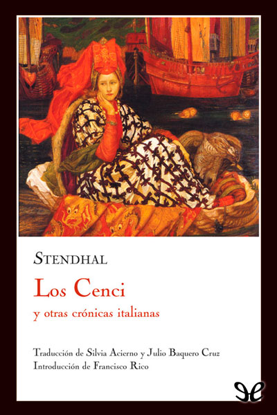 descargar libro Los Cenci y otras crónicas italianas