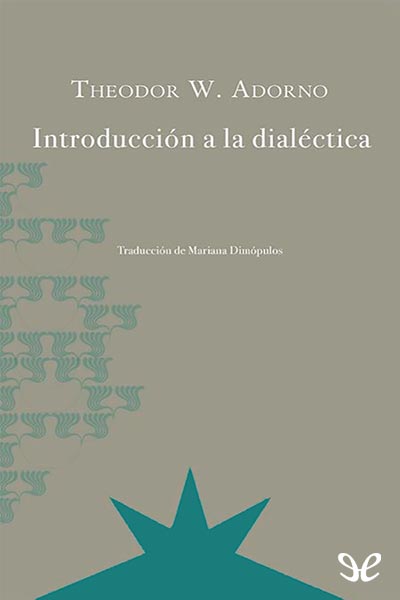 descargar libro Introducción a la dialéctica