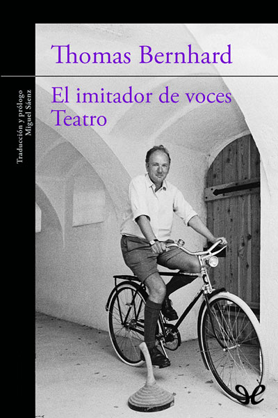 libro gratis El imitador de voces. Teatro