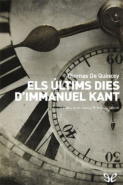 descargar libro Els últims dies dImmanuel Kant