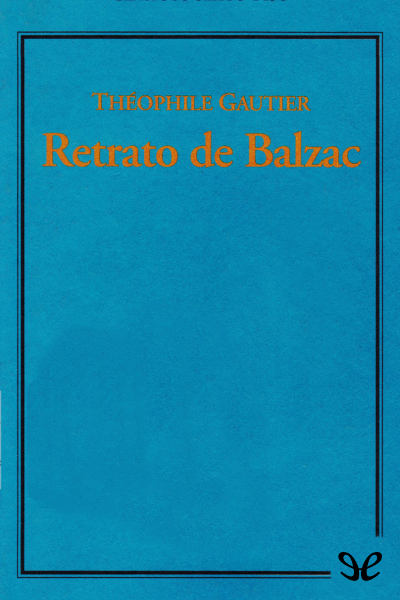 libro gratis Retrato de Balzac