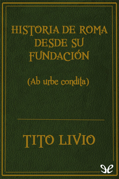 descargar libro Historia de Roma desde su fundación