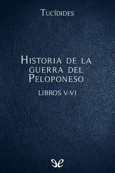 descargar libro Historia de la guerra del Peloponeso Libros V-VI