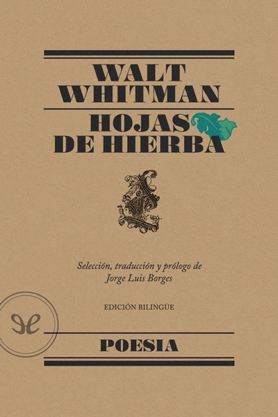 libro gratis Hojas de hierba (Ed. bilingüe)