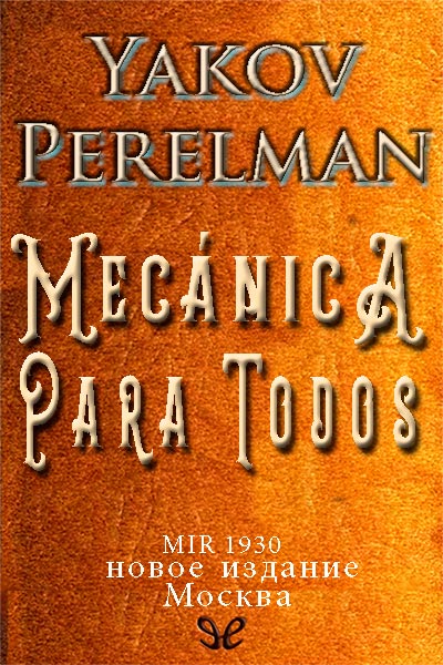 libro gratis Mecánica para todos