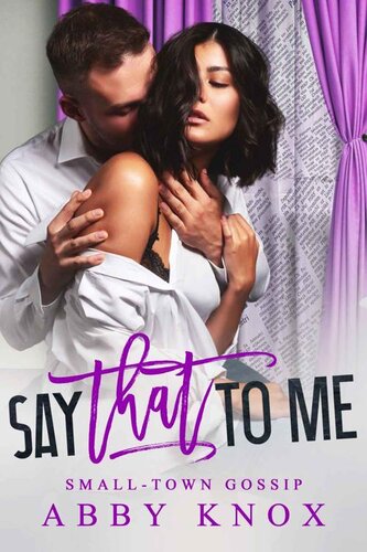 descargar libro Say That To Me