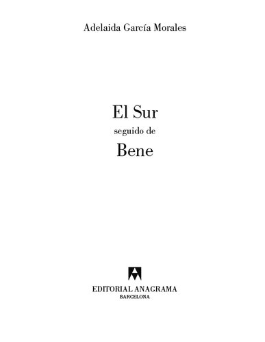 libro gratis El Sur seguido de Bene