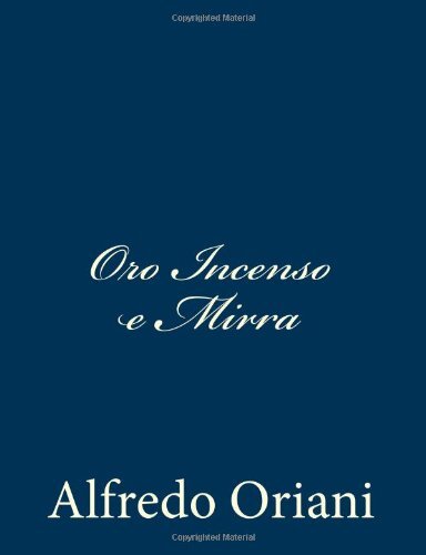 descargar libro Oro, incenso e mirra