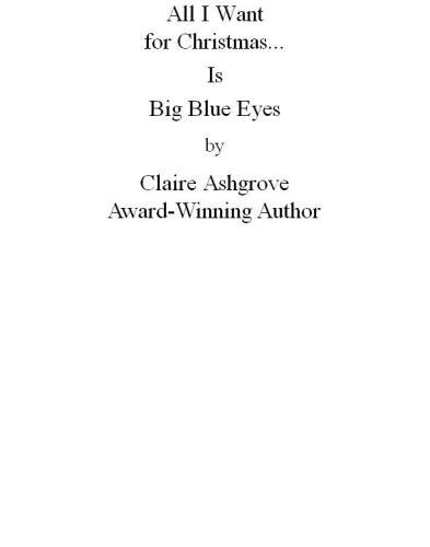 libro gratis All I Want for Christmas is Big Blue Eyes