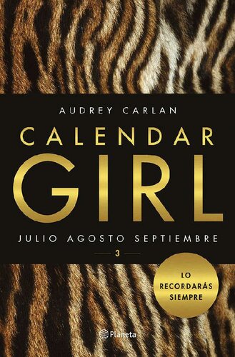 descargar libro Calendar Girl 03 - Julio Agosto Septiembre