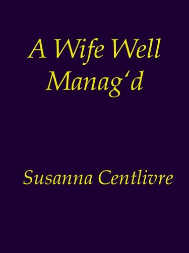 descargar libro A Wife well Manag'd