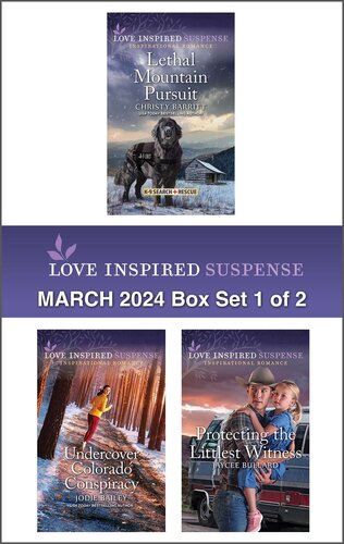 descargar libro Love Inspired Suspense March 2024--Box Set 1 of 2