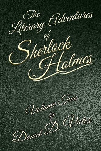 libro gratis The Literary Adventures of Sherlock Holmes Volume Two (2019)