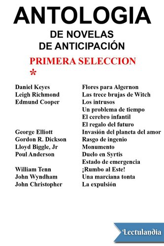 descargar libro Antología de novelas de anticipación I