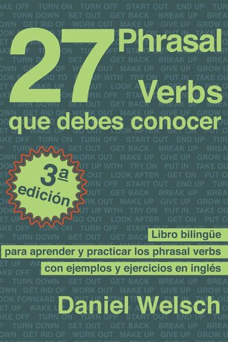 libro gratis 27 Phrasal Verbs Que Debes Conocer (Tercera Edició): Libro bilingüe para aprender y practicar los phrasal verbs con ejemplos y ejercicios en inglés (Spanish Edition)