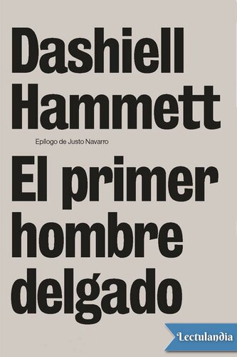 libro gratis El primer hombre delgado