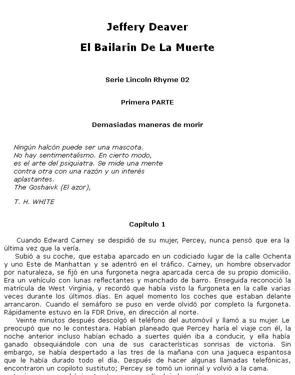 descargar libro El bailarin de la Muerte