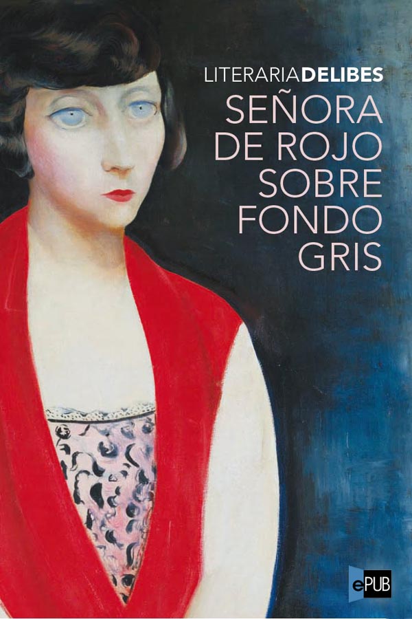 descargar libro Señora de rojo sobre fondo gris