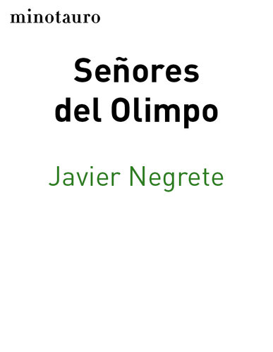 descargar libro Señores del Olimpo--Premio Minotauro 2006