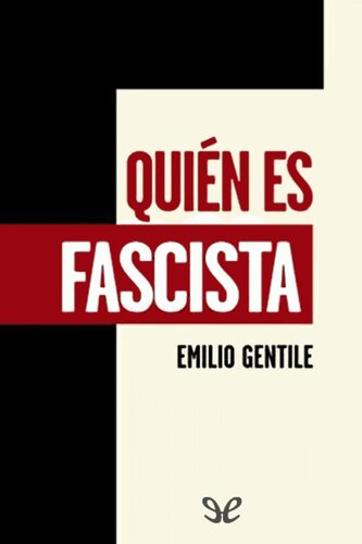 libro gratis Quién es fascista