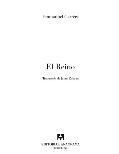 descargar libro El Reino (Panorama de Narrativas) (Spanish Edition)