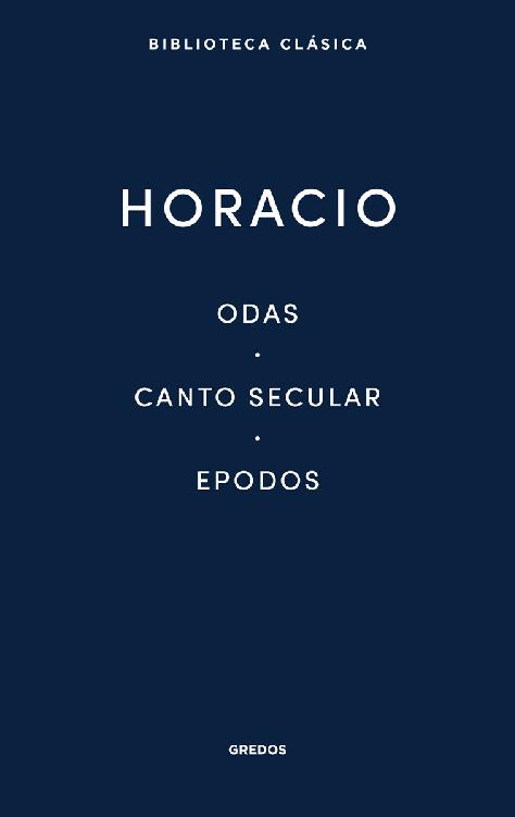 descargar libro Odas. Canto Secular. Epodos