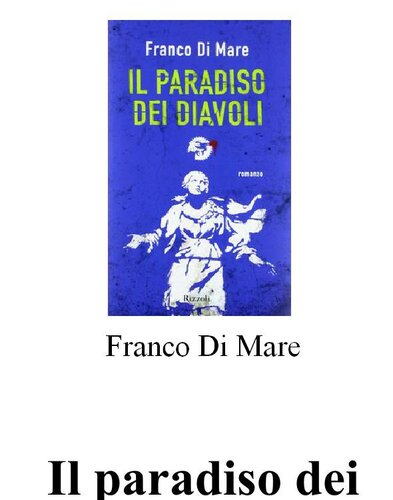 descargar libro Il paradiso dei diavoli