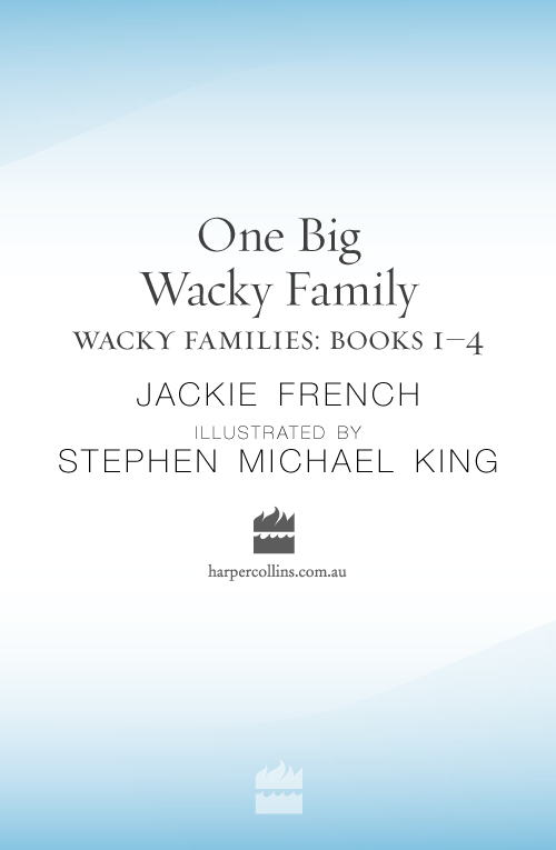 libro gratis One Big Wacky Family (My Mum the Pirate; My Dog the Dinosaur; My Dad the Dragon; My Uncle Gus the Garden Gnome)