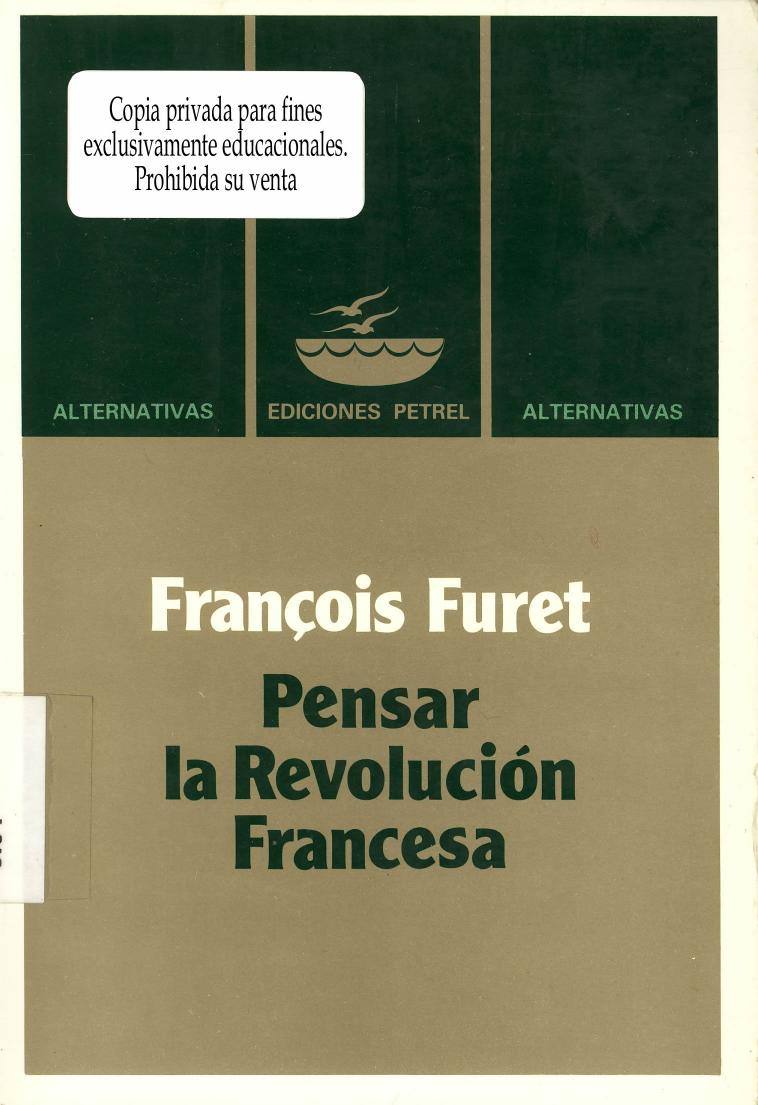 libro gratis Pensar La Revolucion Francesa