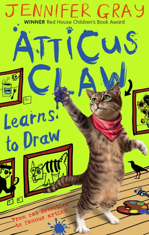 descargar libro Atticus Claw Learns to Draw