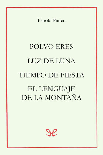 descargar libro Polvo eres y tres obras más