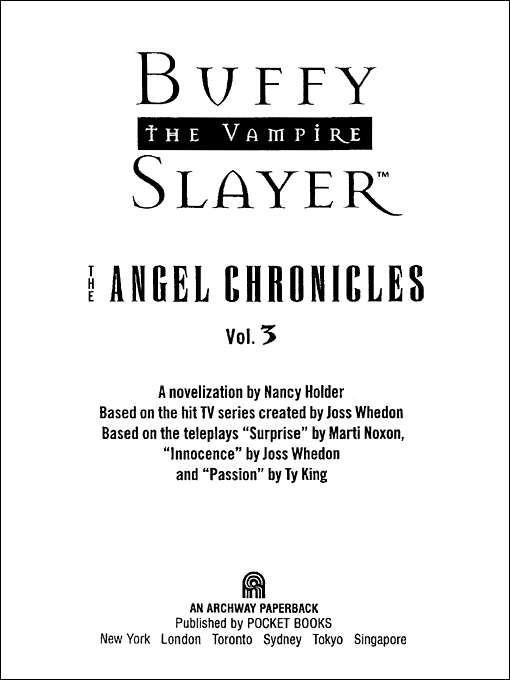 descargar libro Buffy the Vampire Slayer;; Angel Chronicles 3