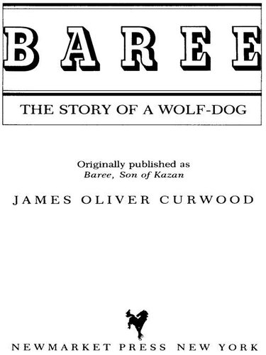 descargar libro Baree: The Story of a Wolf-Dog