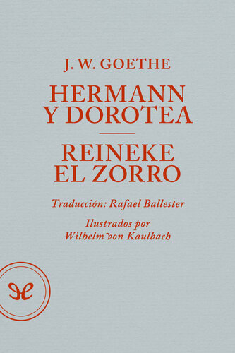 descargar libro Hermann y Dorotea; Reineke el zorro