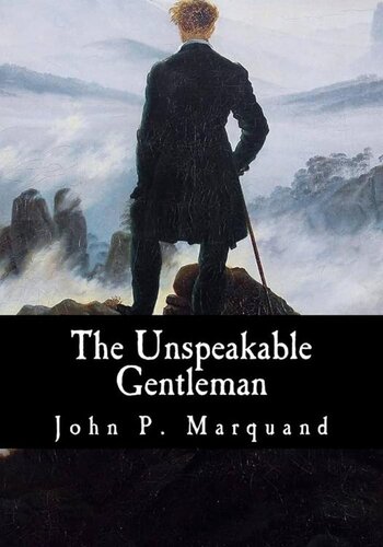 libro gratis The Unspeakable Gentleman (2004)