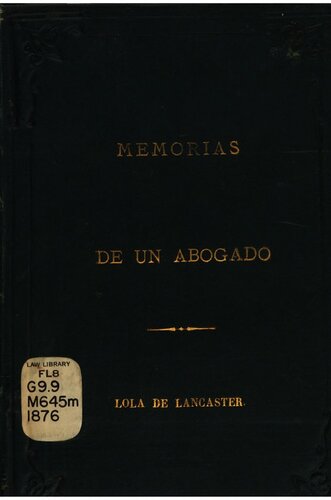 descargar libro Memorias de un abogado