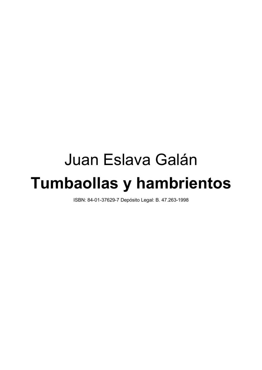 descargar libro Tumbaollas y hambrientos