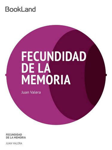 descargar libro Fecundidad de la memoria