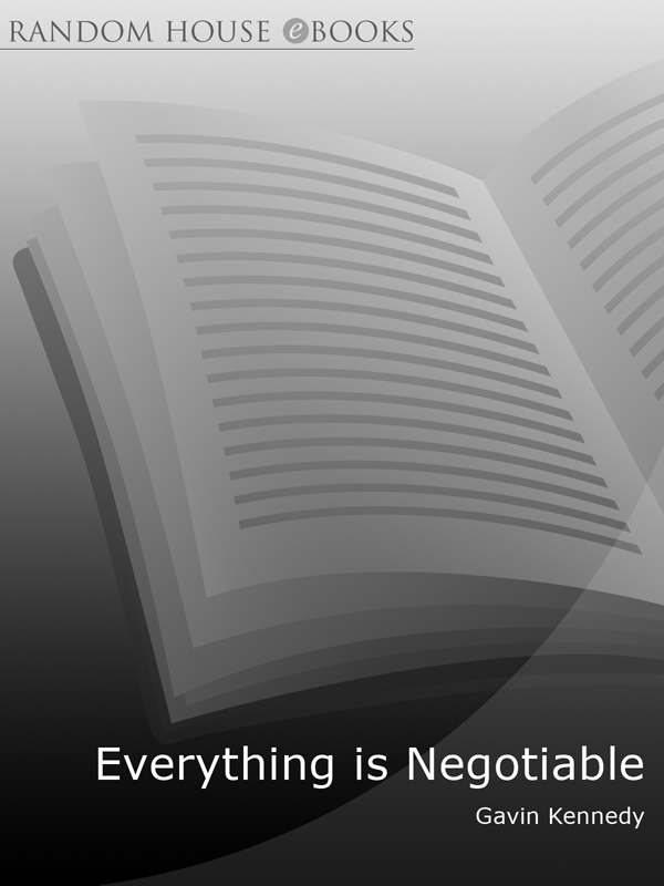 descargar libro Everything Is Negotiable