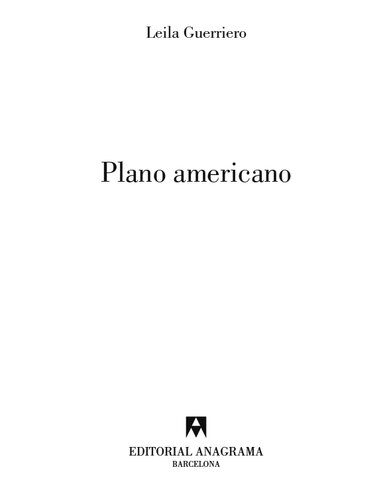 descargar libro Plano americano