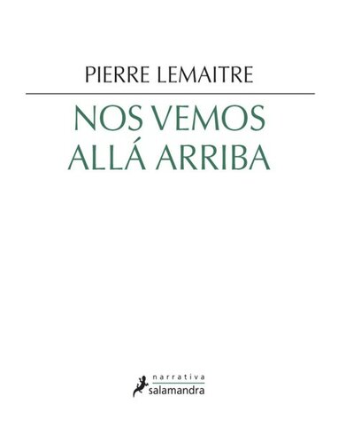 libro gratis Nos vemos allá arriba (Narrativa) (Spanish Edition)