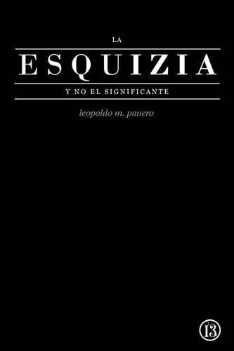 descargar libro La esquizia, y no el significante