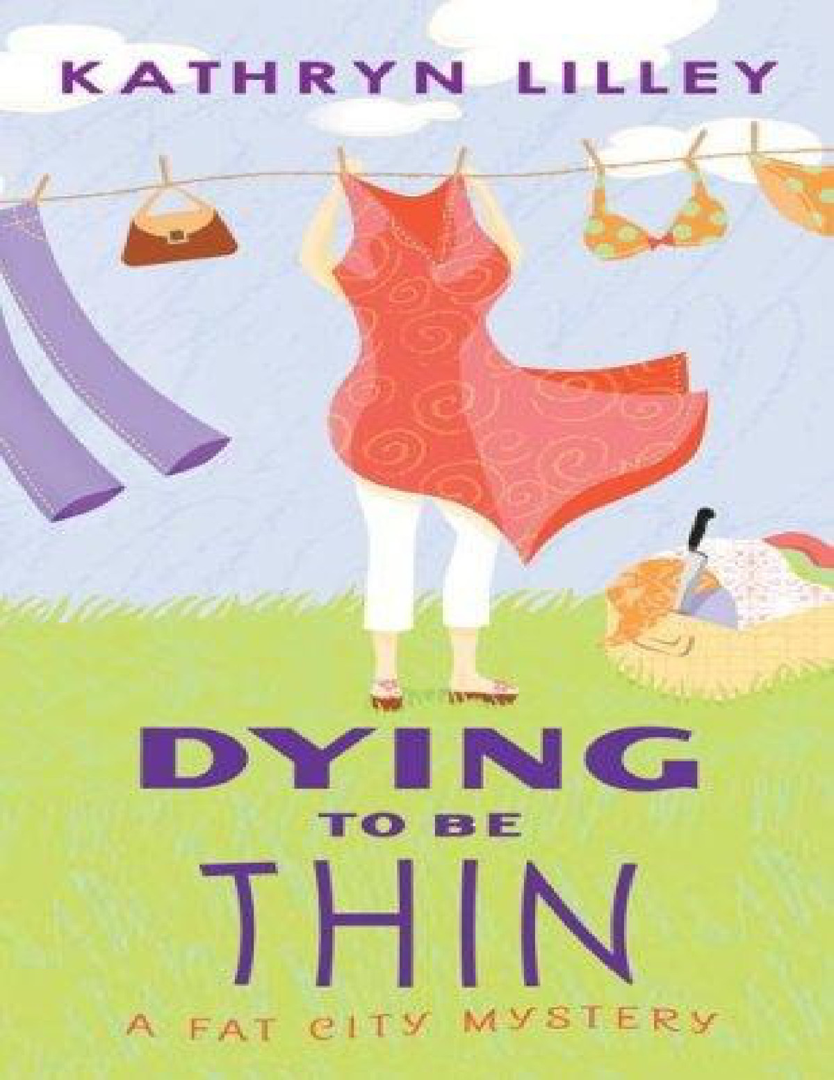 descargar libro Dying to be thin a fat city mystery