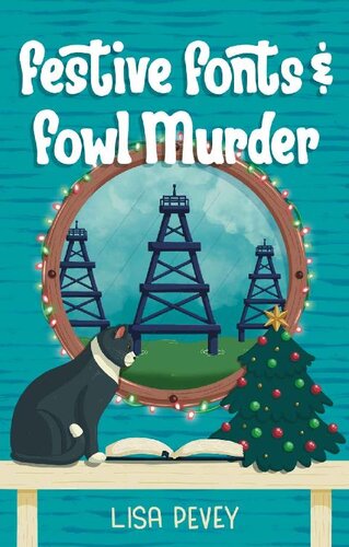 descargar libro Festive Fonts and Fowl Murder (The Lettering Detective Cozy Mystery Series Book 3)