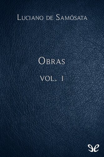 descargar libro Obras, Vol. I