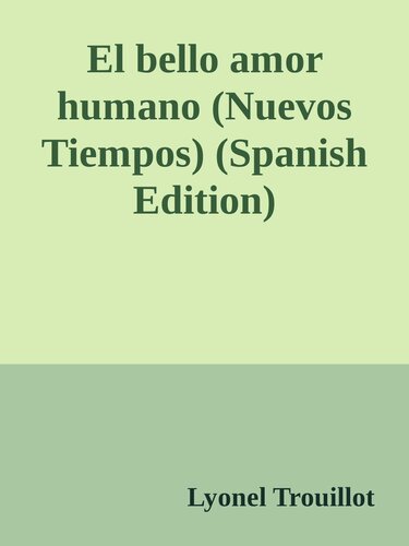 libro gratis El bello amor humano (Nuevos Tiempos)