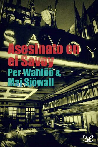 descargar libro Asesinato en el Savoy