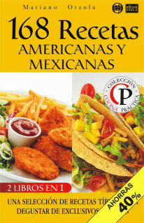 libro gratis 168 Recetas americanas y mexicanas