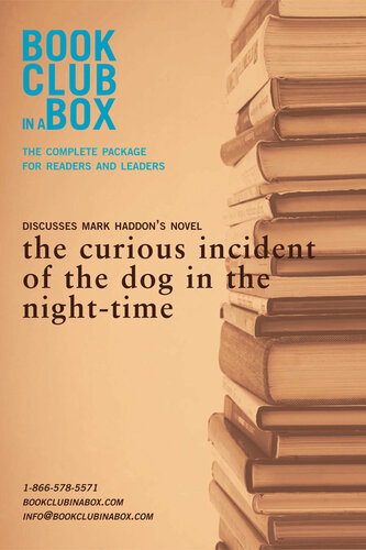 descargar libro Bookclub-in-a-Box Discusses HADDONS, the curious incident of the dog in the night-time: The complete package for readers and leaders