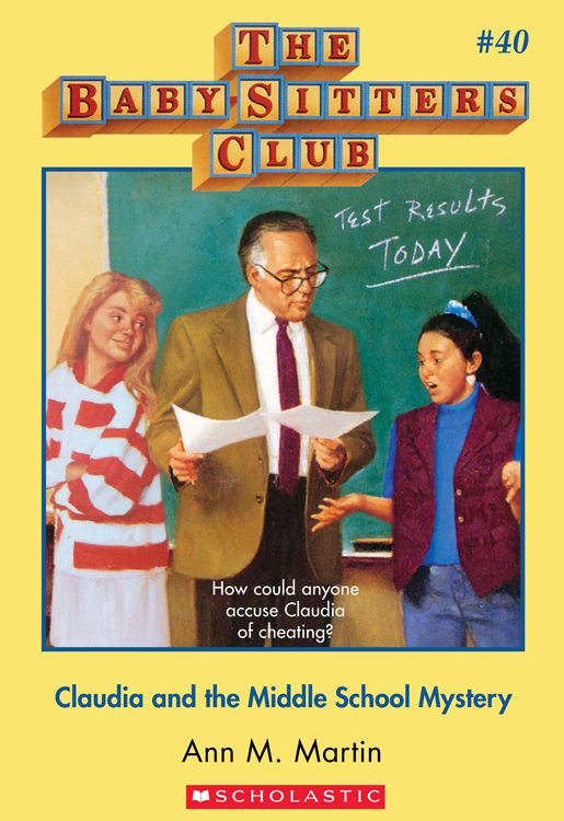 libro gratis Claudia and the Middle School Mystery